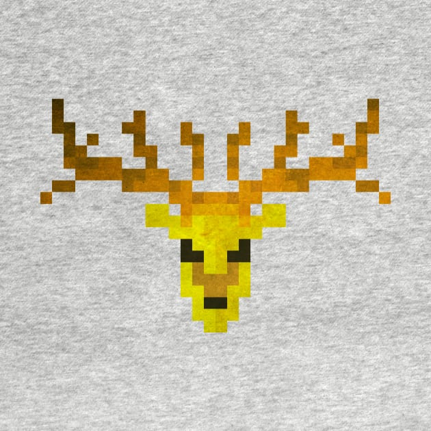 Pixel Deer by Olipix